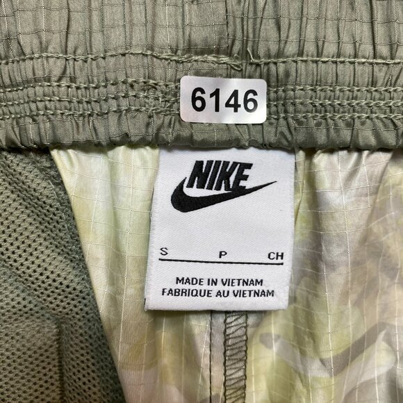 Nike Jogger Womens S Green Track Pants Camo Pull On Drawstring Sportswear - Picture 3 of 7